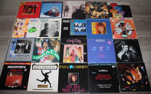 Stück maxi schallplatten - 60,