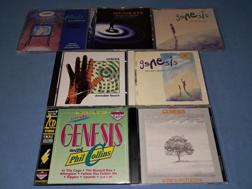 Genesis sammlung 5x - genesis, cd-sammlung