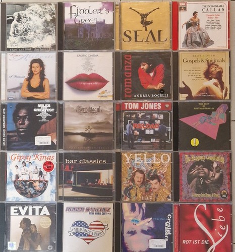 Sammlung 7 maxis - 91, cd's