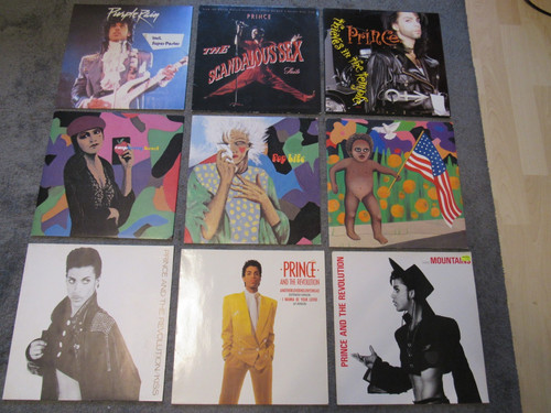 Prince sammlung vinyl original - prince,