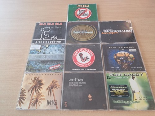 10x maxi single sammlung - 10x,