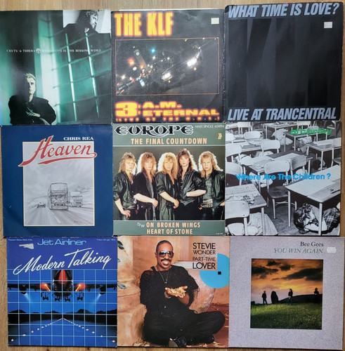 Vinyl maxi single sammlung - vinyl, maxi-single