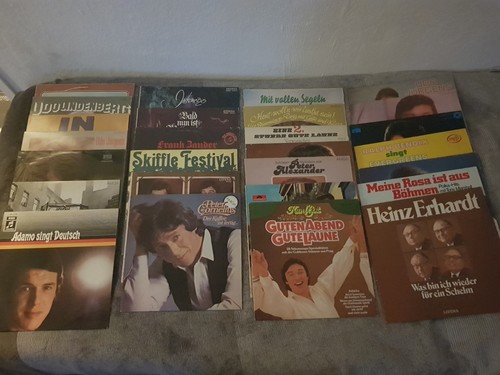Große schallplatten sammlung - große, schallplatten-sammlung